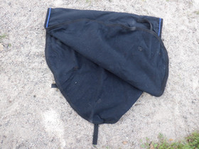 Musta fleecevuorellinen loimen kaulakappale FULL