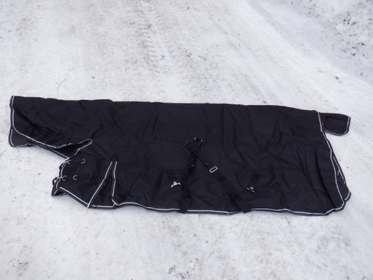 UUSI Ulkotoppaloimi musta 300 g fullneck 155 cm