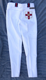 UUDET Kingsland 38 valkoiset ratsastushousut kangaspolvipaikoilla