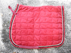 Viininpunainen satulahuopa yleissatulaan FULL