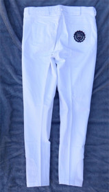 UUDET Kingsland 38 valkoiset ratsastushousut kangaspolvipaikoilla