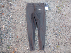 UUDET Kingslandin M koon tummanruskeat ratsastushousut kokopaikoilla 