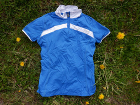 Treenipaita sinivalkoinen, hyvin joustavaa kangasta L/XL