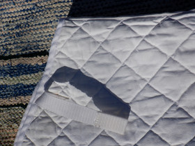 Valkoinen satulahuopa FULL