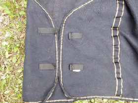 Musta Börjesin fleeceloimi ilman kiinnityksiä 155 cm