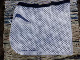 Eskadron valkoinen koulusatulahuopa FULL