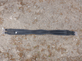 Musta neopreeni/sympatex satulavyö joustolla 125 cm