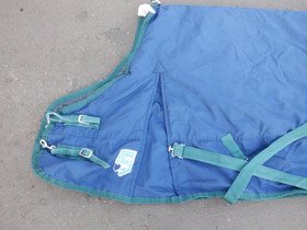 Treadstone tummansininen ulkotoppaloimi vihreillä kanteilla 155 cm