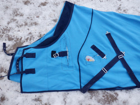 Sähkönsininen fleeceloimi 150 cm