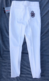 UUDET Kingslandin valkoiset ratsastushousut polvipaikoilla M