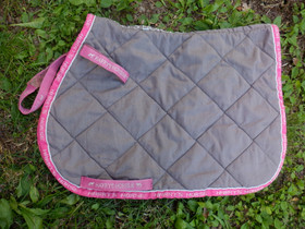 Harmaa satulahuopa pinkeillä kanteilla PONY/COB