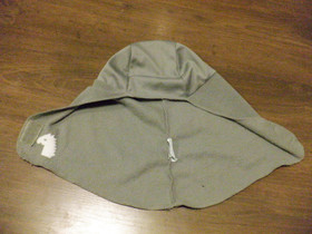 Kypärämyssy, harmaa fleece + joustava kangas