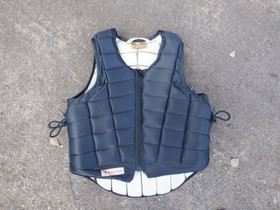 Racesafe musta palaturvaliivi aikuisten XS koko, short back