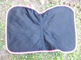 Harmaa satulahuopa pinkeillä kanteilla PONY/COB