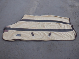 Beige kuivatusloimi fleeceä ja verkkoa 155/160 cm