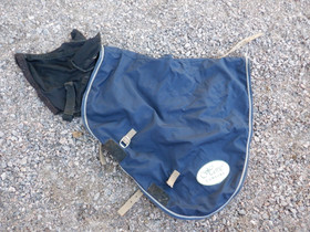 Sininen, verkkovuorellinen kaulakappale päähupulla, COB/FULL