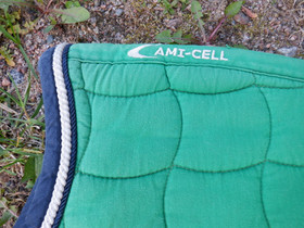 Vihreä Lamicell satulahuopa, yleis- tai estesatulaan FULL