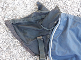 Sininen, verkkovuorellinen kaulakappale päähupulla, COB/FULL