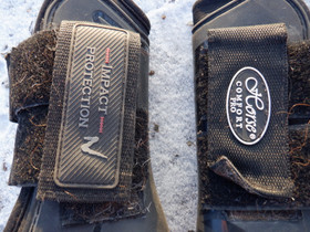 Eri paria olevat mustat jännesuojat FULL