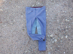 Liilaan vivahtavat kokopaikkaiset ratsastushousut 160 cm