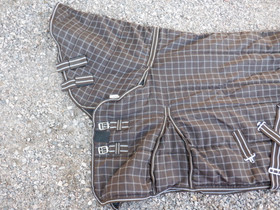 UUSI ruskearuudullinen fullneck sisätoppaloimi 130/135 cm, n. 200 g