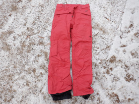 Punaiset waterproof toppahousut pieni M