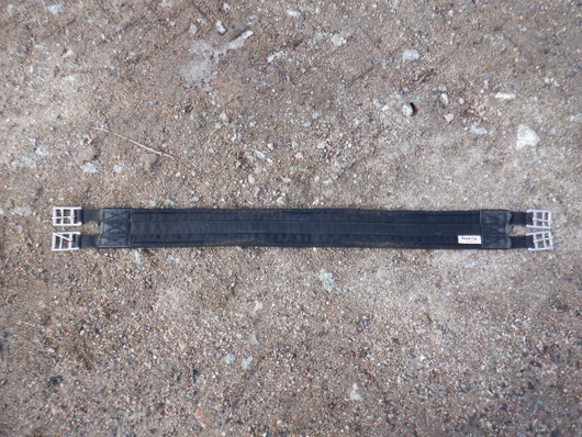 Horzen musta nyloinen satulavyö 100 cm