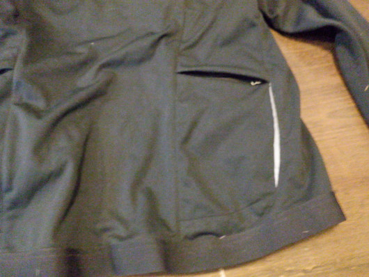 CRW softshell-tyyppinen musta ratsastustakki L