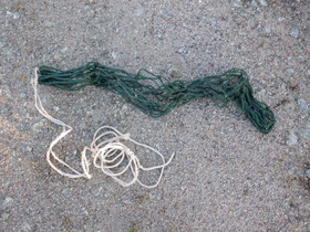 Vihreä nyloninen heinäverkko