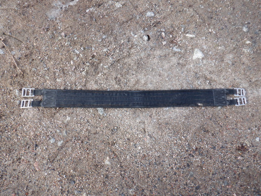 Horzen musta nyloinen satulavyö 100 cm