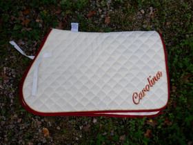 UUSI Hansbo vaalean beige flättäri satulahuopa COB/FULL