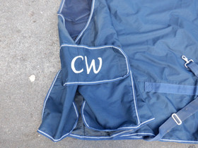 CW tummansininen verkkovuorellinen highneck sadeloimi 165 cm