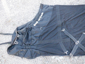 Musta Back On Track verkkoloimi 145 cm