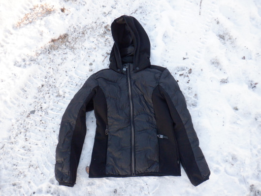 JH Collection musta hybriditakki 158/164 cm