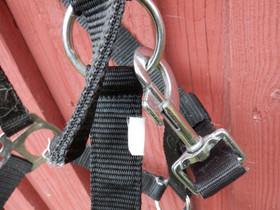 Musta nylonriimu PONY/pieni COB