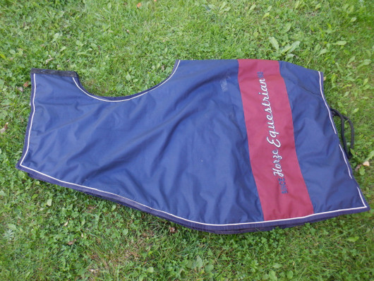 Topparatsastusloimi n. 200-250 g, tummansininen 135 cm