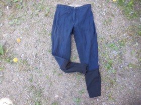 Tummansiniset ratsastushousut kokopaikoilla 40/42