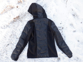 JH Collection musta hybriditakki 158/164 cm