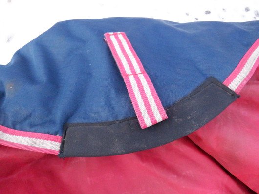 Horze sininen fullneck ulkotoppaloimi n. 300-400 g, 155 cm