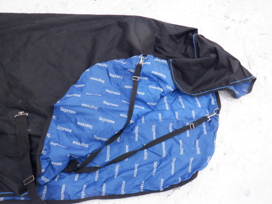 Horze Supreme musta ulkotoppaloimi n. 150-200 g, fullneck 165 cm