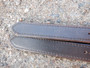 Ruskeat, venymättömät jalustinremmit 135 cm