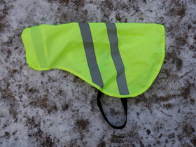 Ohut huomioliivi heijastimella keskikokoiselle koiralle