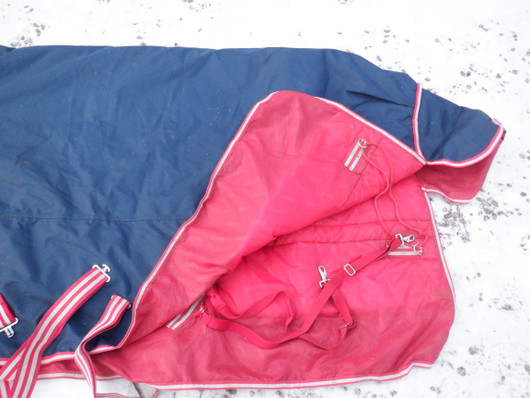 Horze sininen fullneck ulkotoppaloimi n. 300-400 g, 155 cm