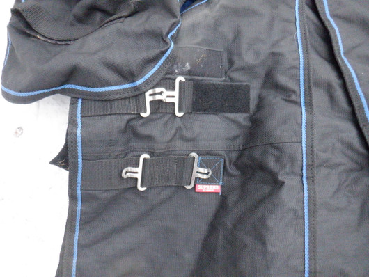 Horze Supreme musta ulkotoppaloimi n. 150-200 g, fullneck 165 cm