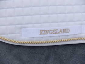 UUSI Kingsland valkoinen satulahuopa yleismalli, FULL