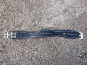 UUSI? hieman muotoiltu musta satulavyö neopreenia/sympatexia 100 cm 