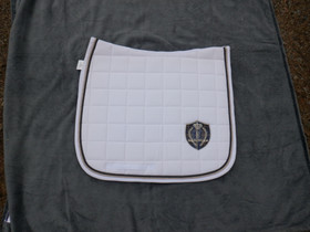 UUSI Esperado valkoinen satulahuopa koulusatulaan FULL