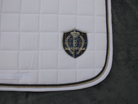 UUSI Esperado valkoinen satulahuopa koulusatulaan FULL