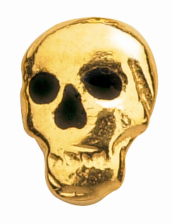 3-D Pääkallo emaloitu