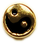 3-D YingYang emaloitu